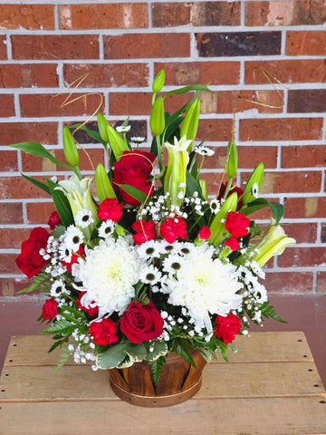 Queens of Hearts Basket