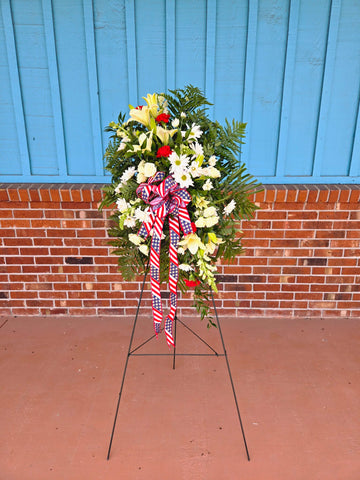 Patriotic Pride Standing Spray