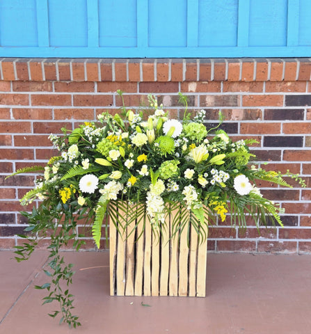 Gerri's Garden Full Size Casket Spray