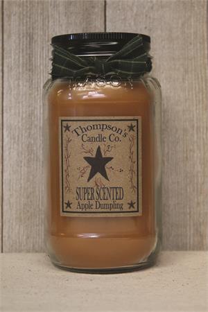 Apple Dumpling Mason Jar Candles