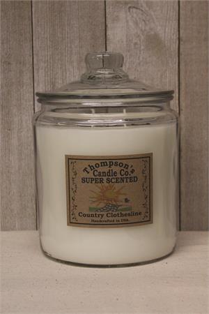 Country Clothesline Heritage Jar Candle
