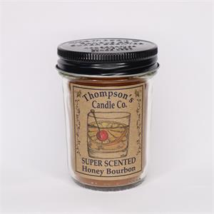 Honey Bourbon Mason Jar Candles