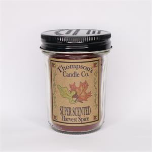 Harvest Spice Mason Jar Candles