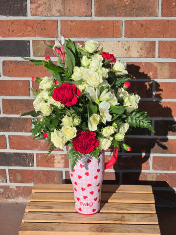 Tumbler Bouquet - Red Hots 40oz