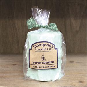 Vanilla Eucalyptus Pillar Candle