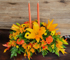 Thankful, Grateful and Blessed Centerpiece