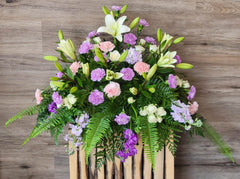 Royal Departure Casket Spray
